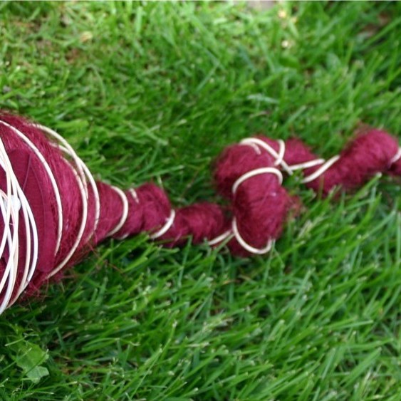 Bouquet Mariée baguette rouge © Fleur d’Ô 2016