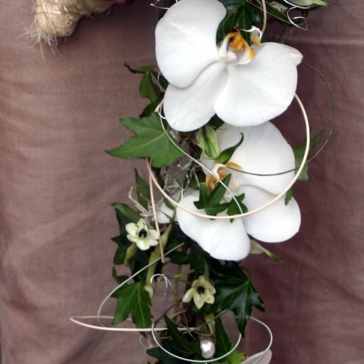 Bouquet Mariée phalenopsis © Fleur d’Ô 2016