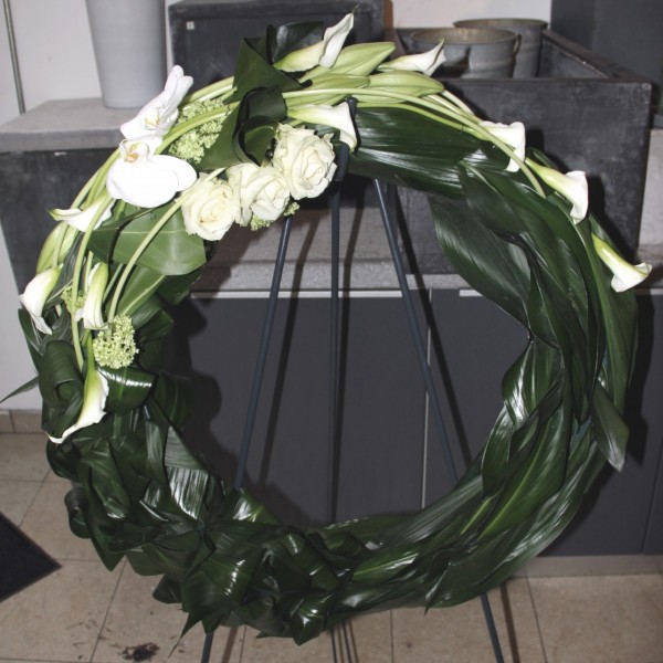 couronne design blanche © Fleur d’Ô 2016