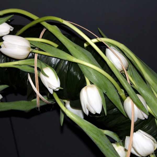 couronne tulipes © Fleur d’Ô 2016
