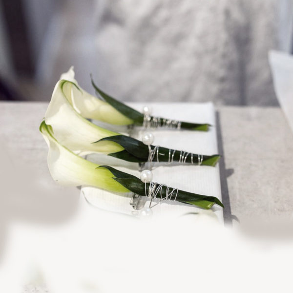 Boutonnières deco mariage © Fleur d’Ô 2018