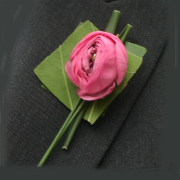 Boutonnières deco mariage © Fleur d’Ô 2018