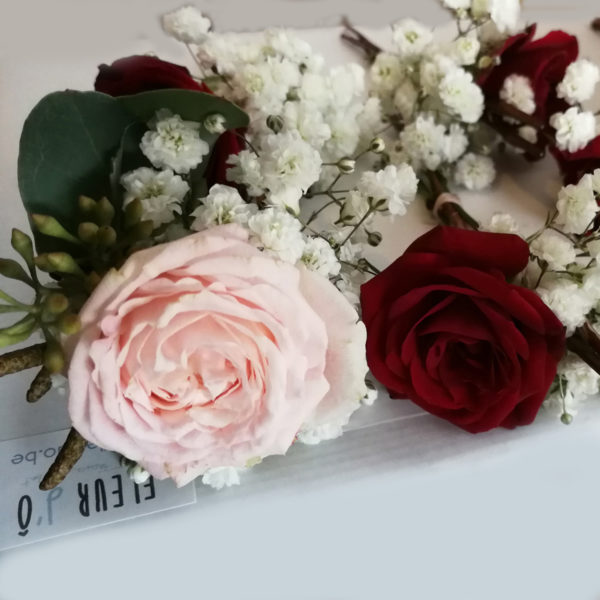 Boutonnières deco mariage © Fleur d’Ô 2018